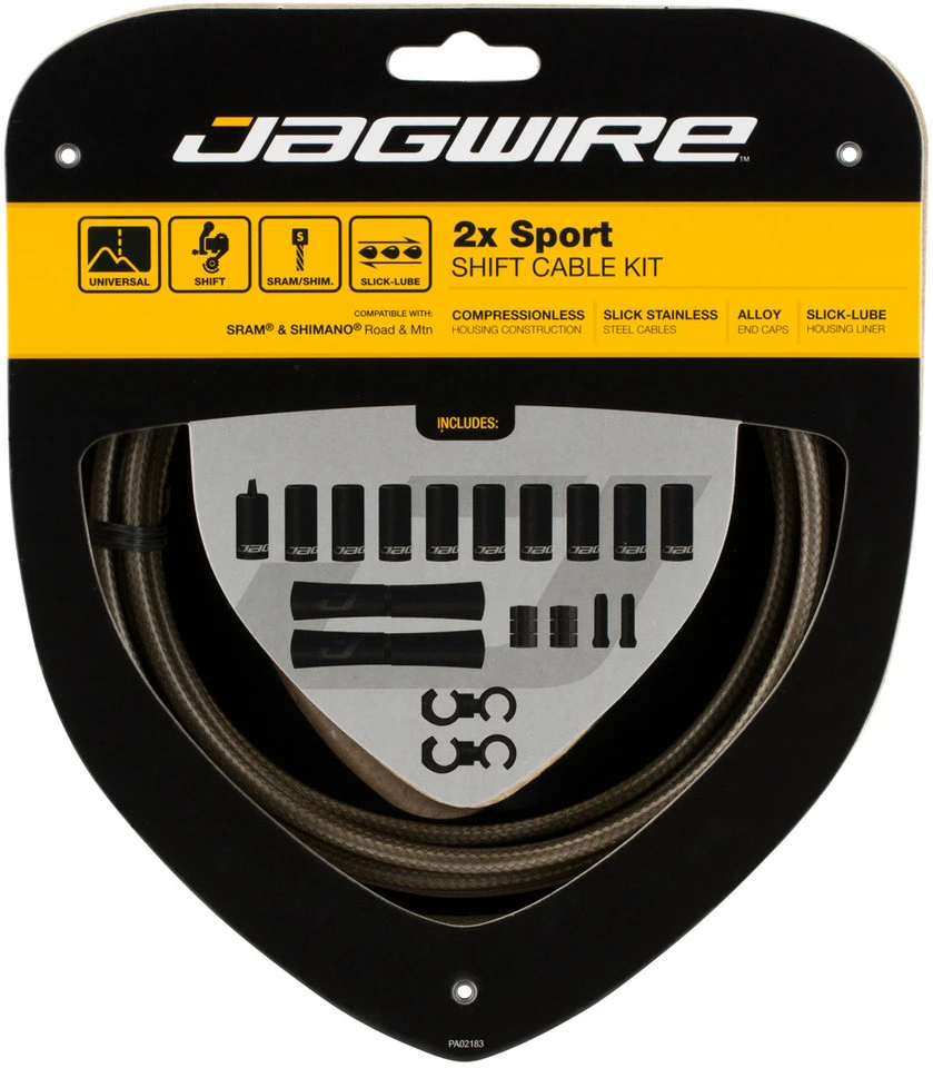 JAGWIRE 2X Sport Schaltzugset – Bild 7