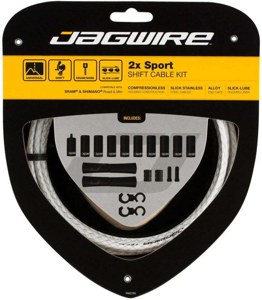 JAGWIRE 2X Sport Schaltzugset – Bild 13