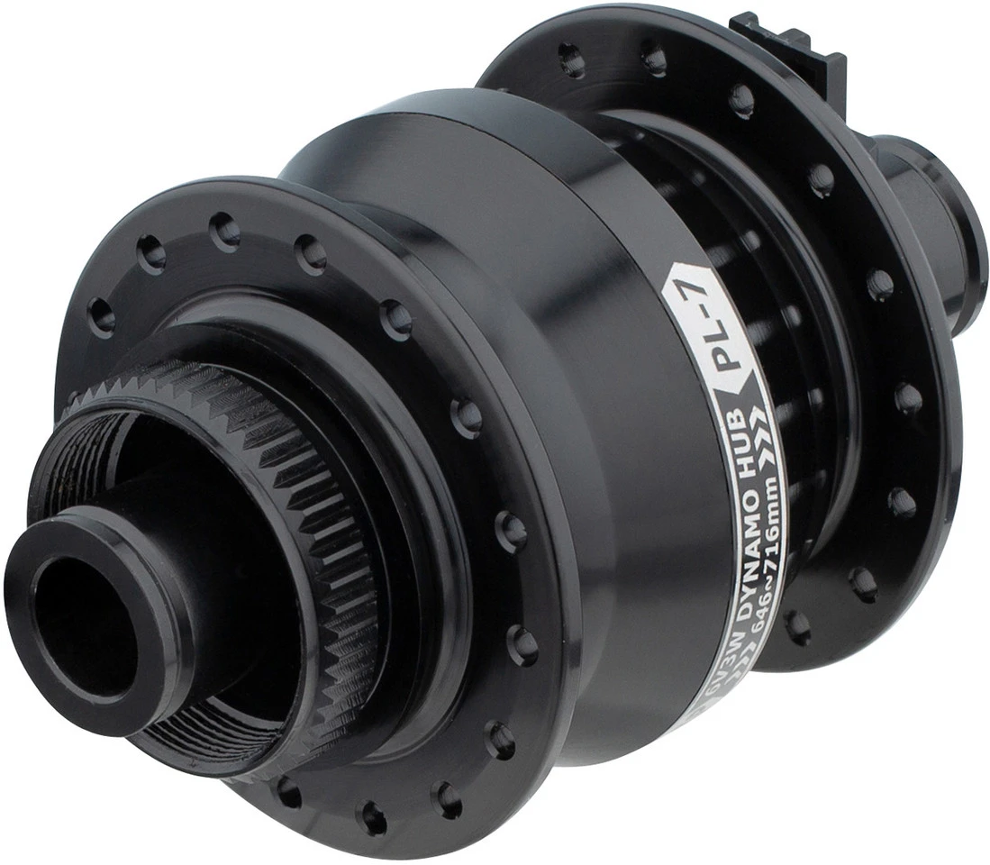 Nabendynamo PL-7 QR12 Disc Center Lock – Bild 2