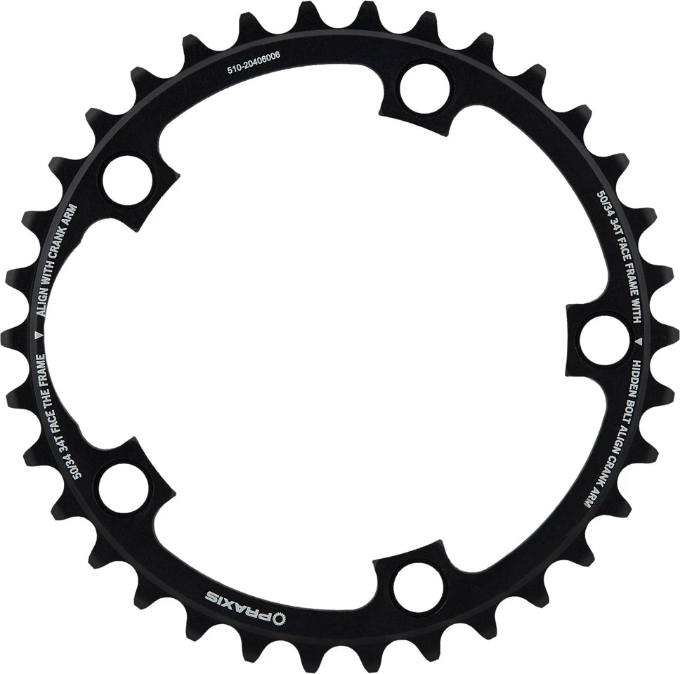 Praxis Works Buzz Road Kettenblatt-Set, 5-Arm, 110 Mm Lochkreis – Bild 3