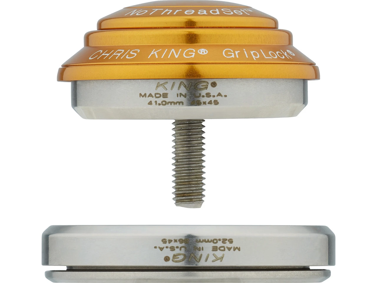 Chris-king DropSet 3 IS41/28,6 - IS52/40 GripLock Steuersatz – Bild 9