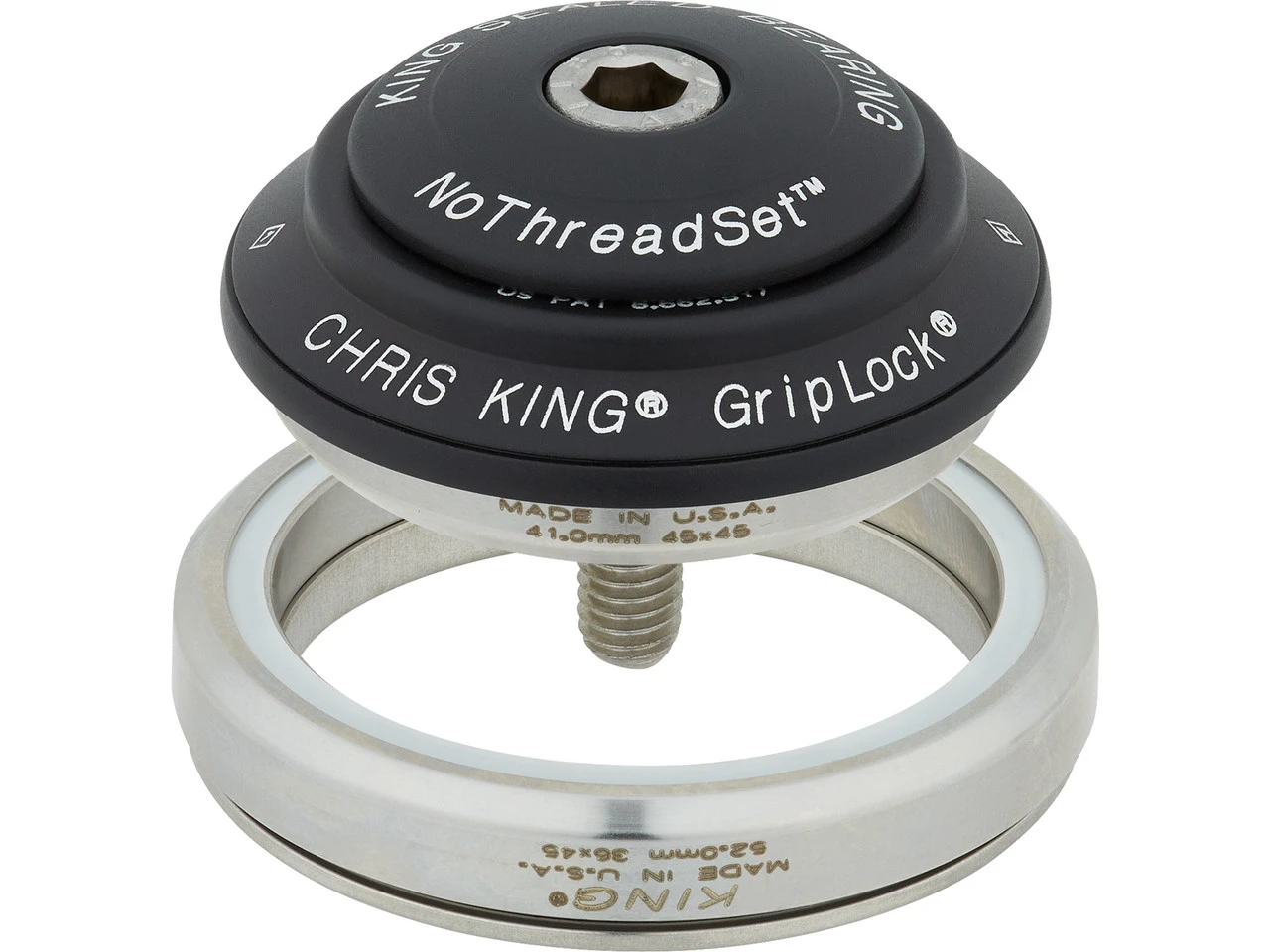 Chris-king DropSet 3 IS41/28,6 - IS52/40 GripLock Steuersatz – Bild 11