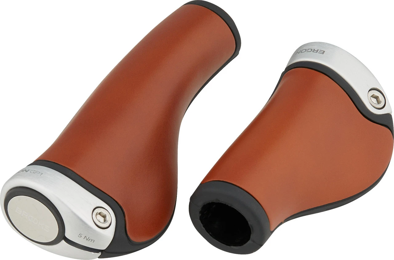 BROOKS GP1 Leder Lenkergriff Für Drehgriffschalter Einseitig – Bild 8
